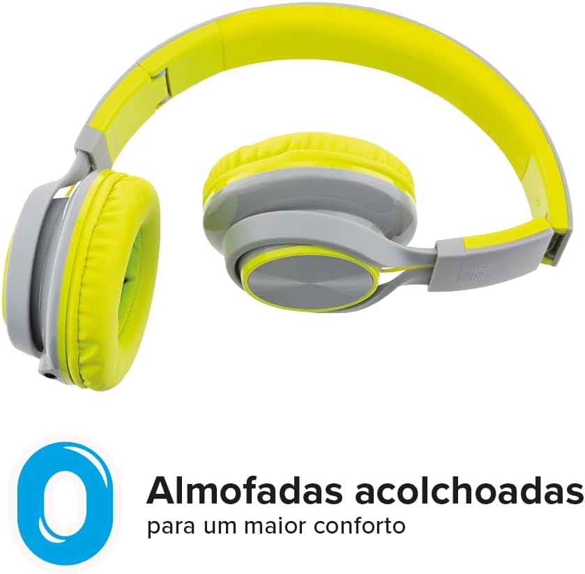 Headphone Com Microfone Neon Tune Go - I2go