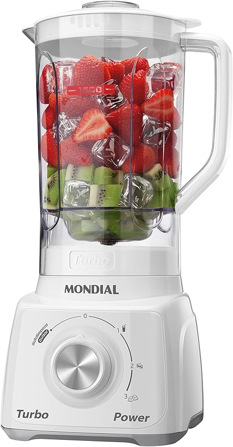 Liquidificador Mondial L-99 Turbo 3 Velocidades 500W