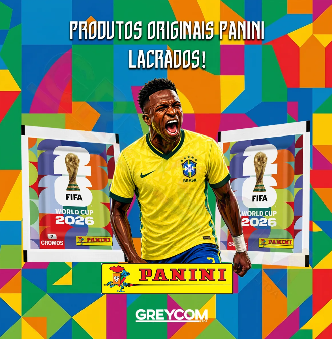 Kit 140 Figurinha + Álbum Capa Dura Ouro Copa Do Mundo 2026