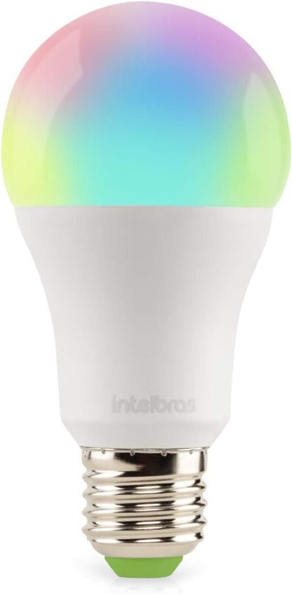 Bombilla inteligente EWS 410 con 16 millones de colores compatible con Wi-Fi y Alexa Intelbras