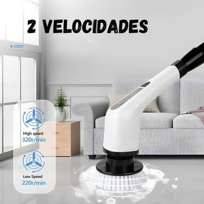 Esfregão Elétrico 9 Em 1 Mop Sem fio - Recarregavel
