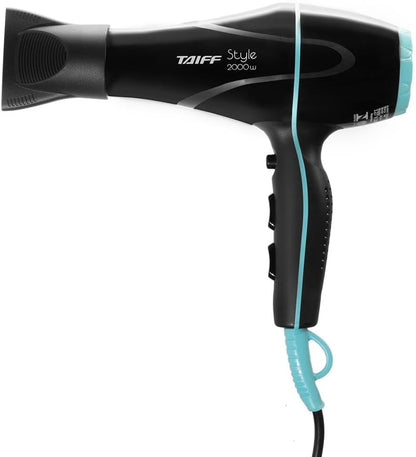 Secador 2000w 127v, Taiff, Style 333, Preto
