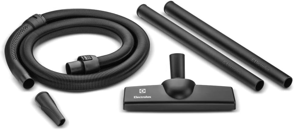 Aspirador água pó Electrolux compacto potente função sopro 1400W 12 L total 5 L util protetor termico AWD01 127v