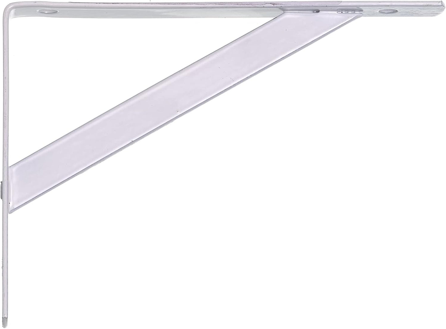BemFixa Suporte de Alumínio para Prateleira 15cm Branco