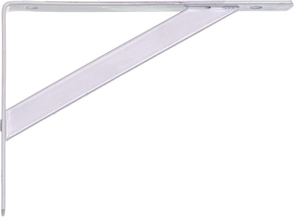 BemFixa Suporte de Alumínio para Prateleira 15cm Branco