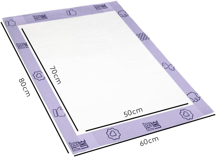 Tapete Higiênico Para Cães Ultra 80 cmx60 cm - 30 Unidades
