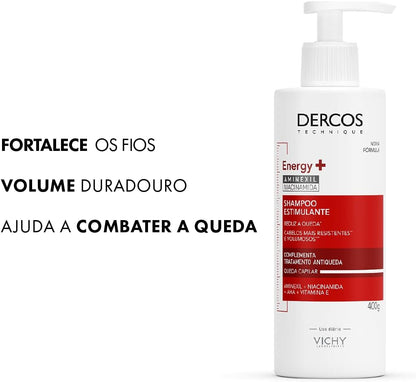 Vichy Dercos Shampoo Antiqueda Energy+ 400G