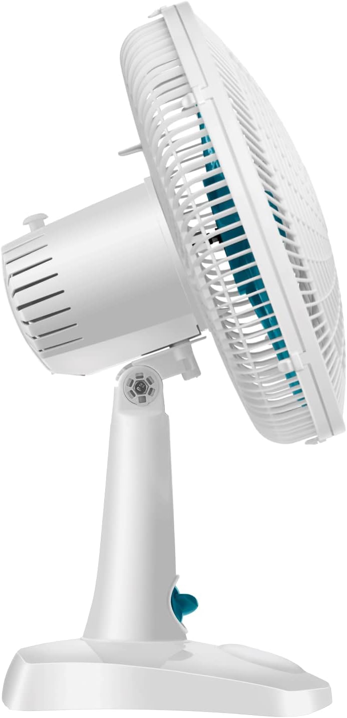 Ventilador de mesa 30cm, Ultra, 220V, Branco/Azul