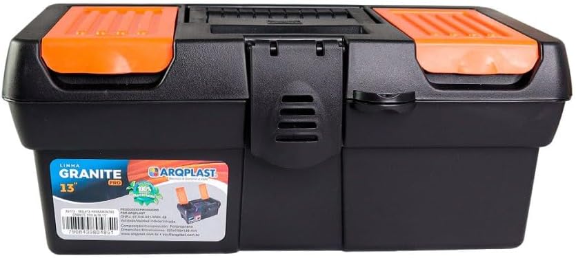 Maleta Organizadora para Ferramentas Granite Pró 13" Arqplast