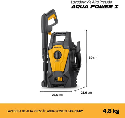Lavadora de Alta Pressão Aqua Power I, Mondial, 1400W, 110V