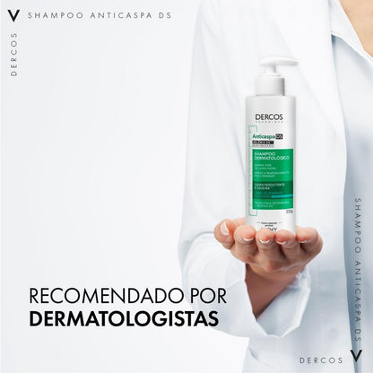 Vichy, Dercos Shampoo Anticaspa para Cabelos Normais a Oleosos, 300ml