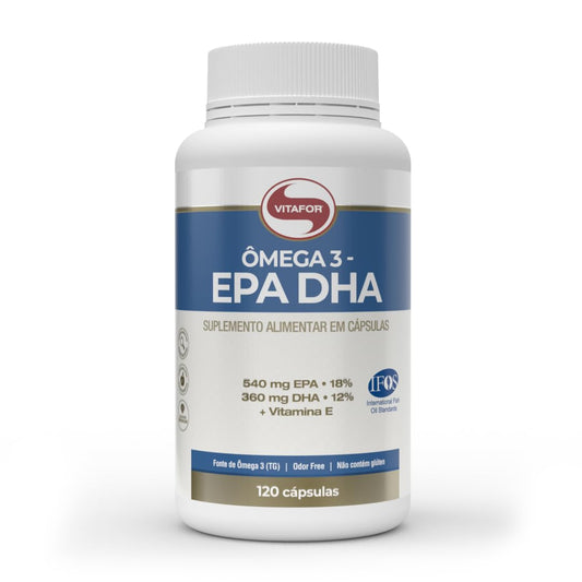 Vitafor - Ômega 3 EPA DHA - 120 Cápsulas