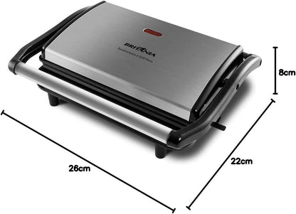 Sanduicheira e Grill Britânia Press 2 em 1 - 850W 220V