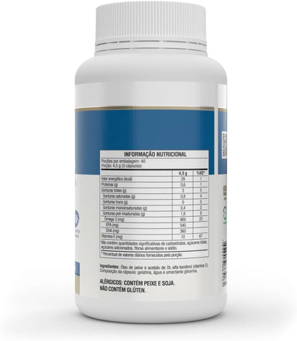 Vitafor - Ômega 3 EPA DHA - 120 Cápsulas