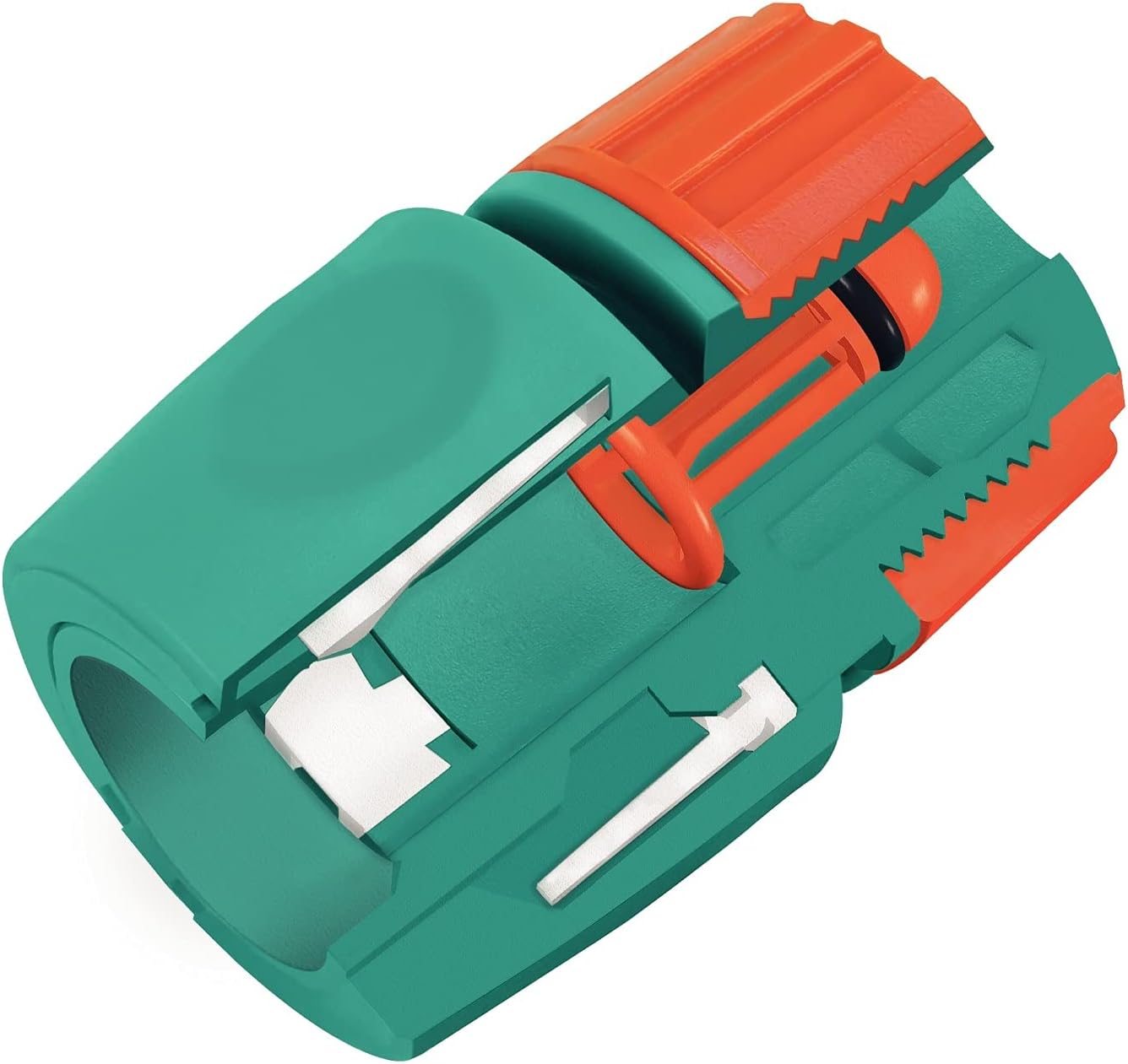 Engate Rápido Para Mangueira De 1/2", Com "aquastop"