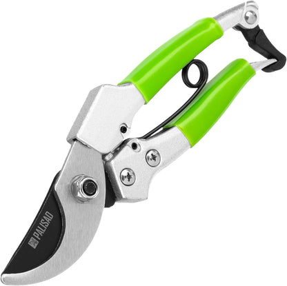 Tijeras de podar Palisad de 180 mm con bloqueo y resorte, mango recubierto de goma