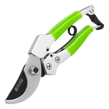 Tijeras de podar Palisad de 180 mm con bloqueo y resorte, mango recubierto de goma