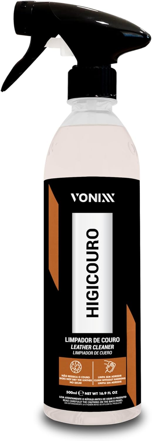 vonixx Limpador de Couro - Higicouro - Higienizador de couros