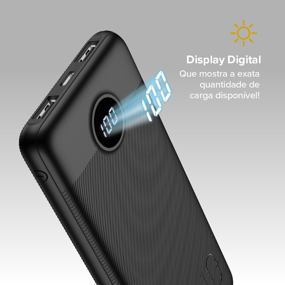 I2GO, Carregador Portátil (Power Bank) Ultra Rápido 10000mAh