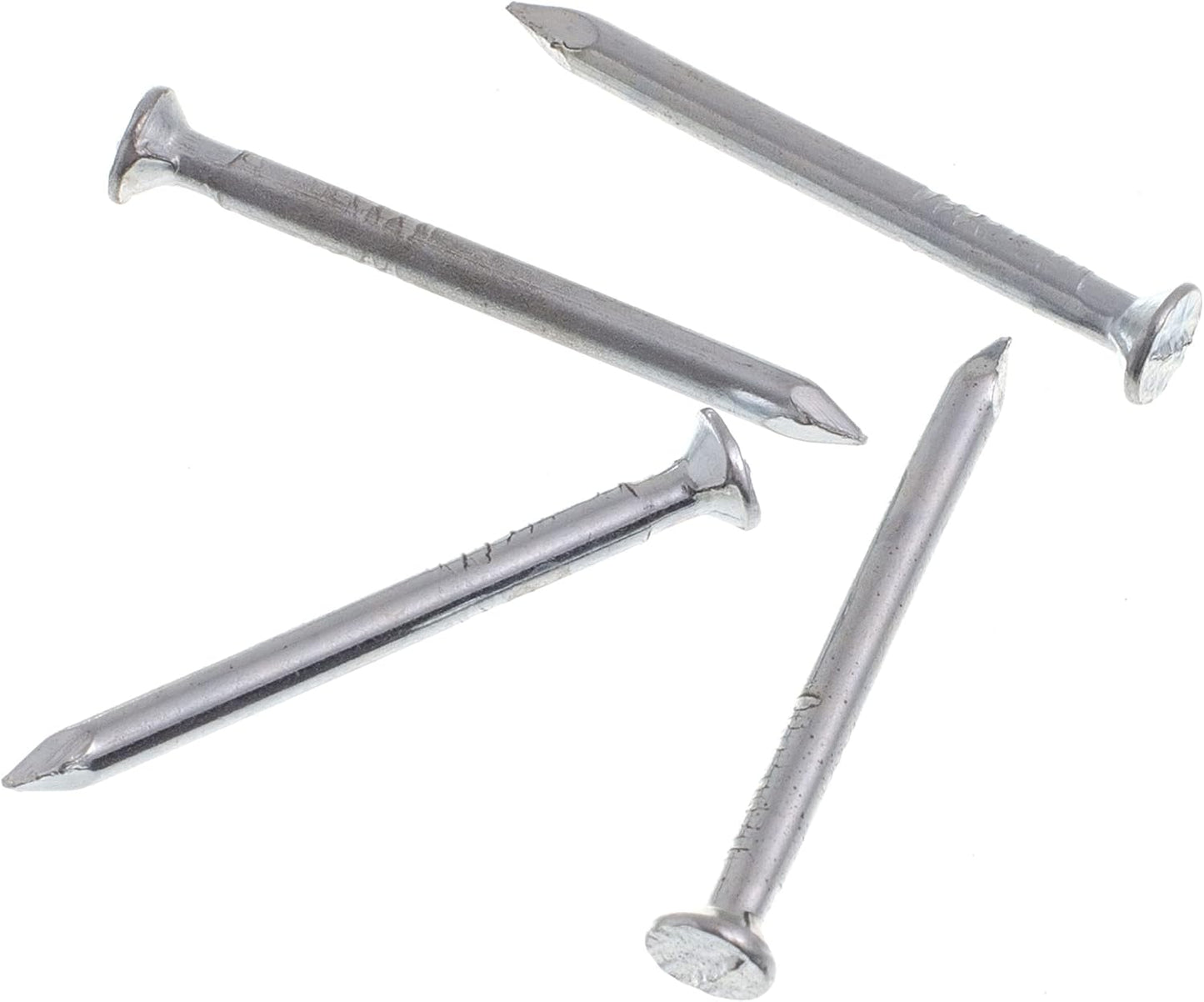 BemFixa Prego Aço com Cabeça, 2.4 x 30 mm, 20 unidades, PRATA