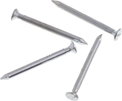 BemFixa Prego Aço com Cabeça, 2.4 x 30 mm, 20 unidades, PRATA
