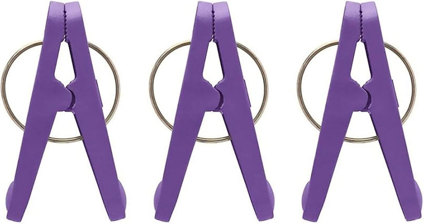Conjunto de Prendedores Plásticos, 16 Unidades, Linha Esfrebom.