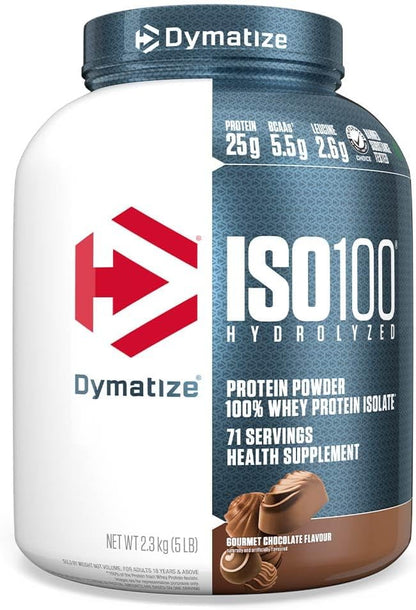 Iso 100 Whey Protein Isolado - 2300g Chocolate - Dymatize Nutrition