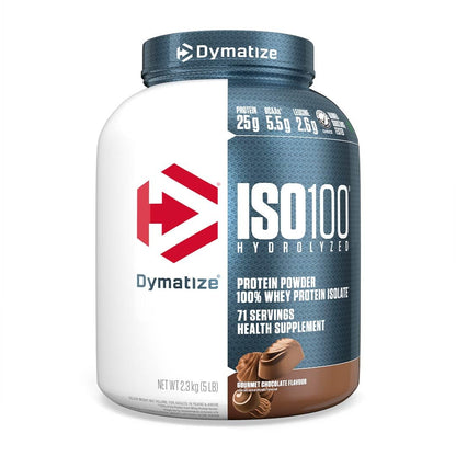 Iso 100 Whey Protein Isolado - 2300g Chocolate - Dymatize Nutrition