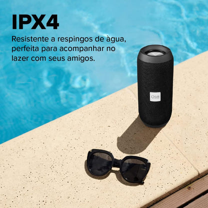 I2GO, Caixa De Som Bluetooth Essential Sound Go, 10W RMS, Resistente à Água, Preto