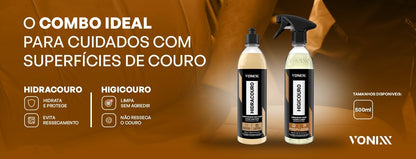 vonixx Limpador de Couro - Higicouro - Higienizador de couros