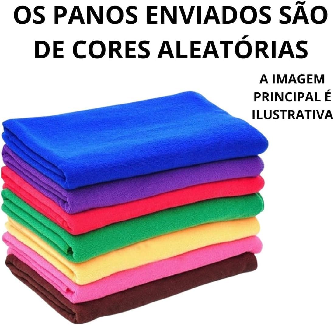 Kit Detalhamento Automotivo 2 Aplicadores de Espuma Vonixx + 2 Flanelas Microfibra 40x40