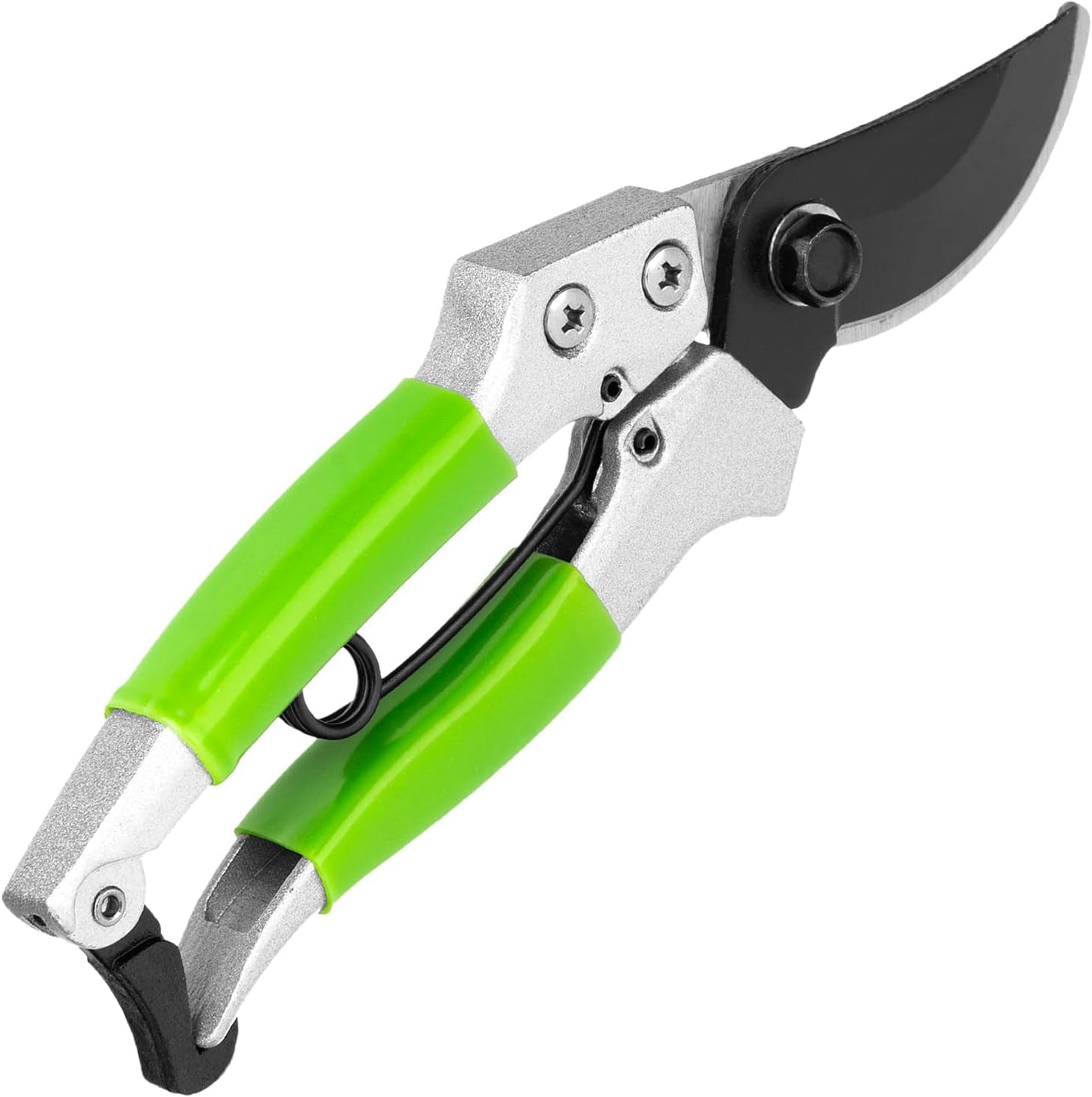 Tijeras de podar Palisad de 180 mm con bloqueo y resorte, mango recubierto de goma