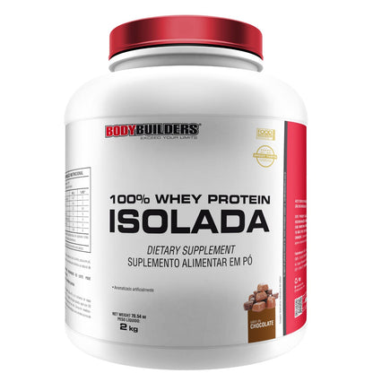 Whey Protein 100% Isolada Chocolate 2kg - Bodybuilders