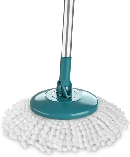 Mop Giratório Fit, Balde 8 litros, limpa, centrifuga, lava e seca, Flash Limp