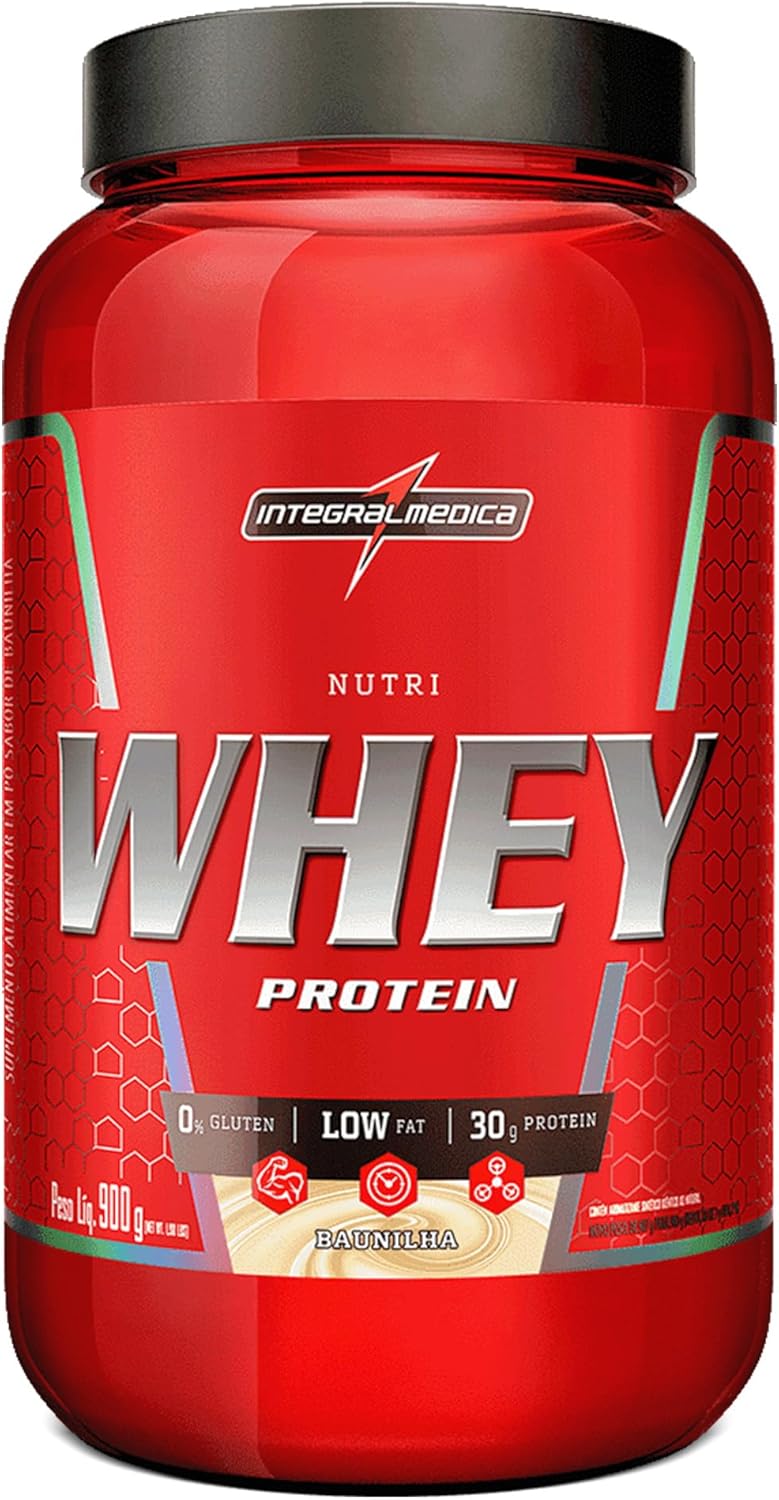 Integralmédica - Nutri Whey Protein  - Suplemento Alimentar - Pote 900g
