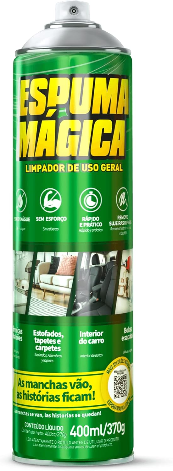 Espuma Mágica Aerossol 400 ml