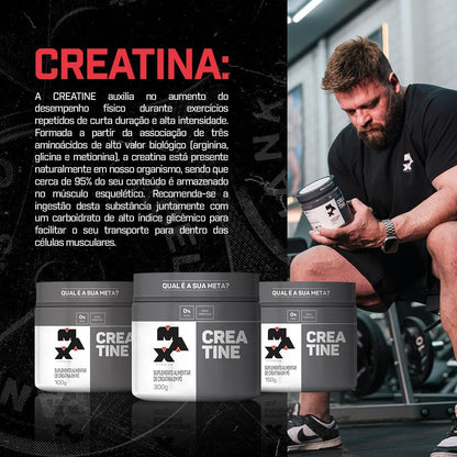 Max Titanium Creatina - Suplemento alimentar de creatina em pó, 300g
