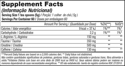 B.O.P.E Pré Treino - 300G Frutas Vermelhas - Black Skull, Black Skull