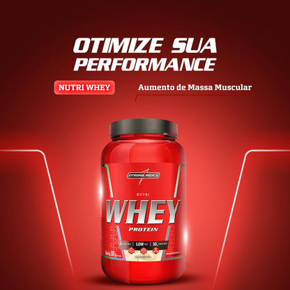 Integralmédica - Nutri Whey Protein  - Suplemento Alimentar - Pote 900g