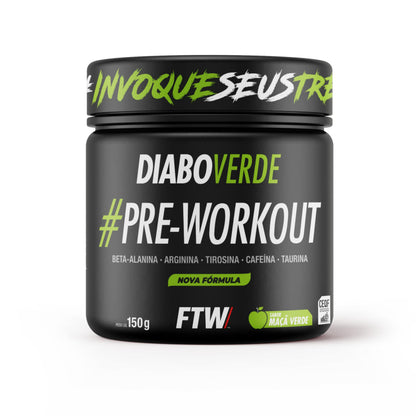 FTW Green Devil Pre-Entrenamiento - Energía Extrema - Frasco de 150 g