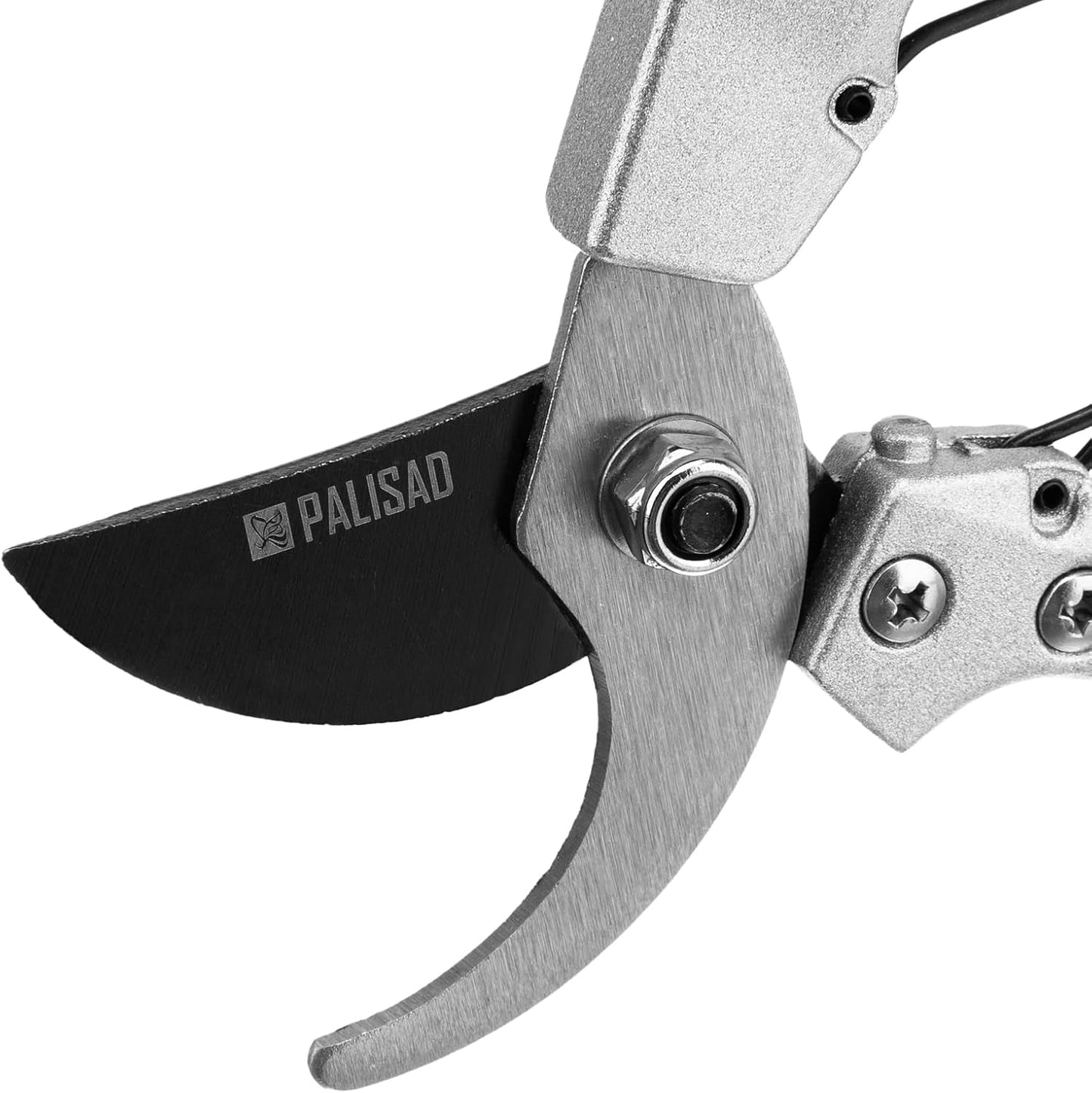 Tijeras de podar Palisad de 180 mm con bloqueo y resorte, mango recubierto de goma