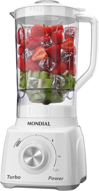 Liquidificador Mondial L-99 Turbo 3 Velocidades 500W