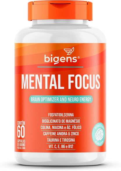 Mental Focus, 60 Capsulas, Biogens