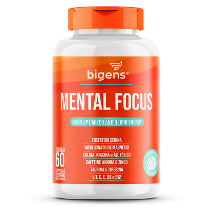 Mental Focus, 60 Capsulas, Biogens