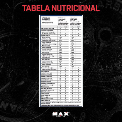 Max Titanium Top Whey 3W Mais Performance 900G Baunilha