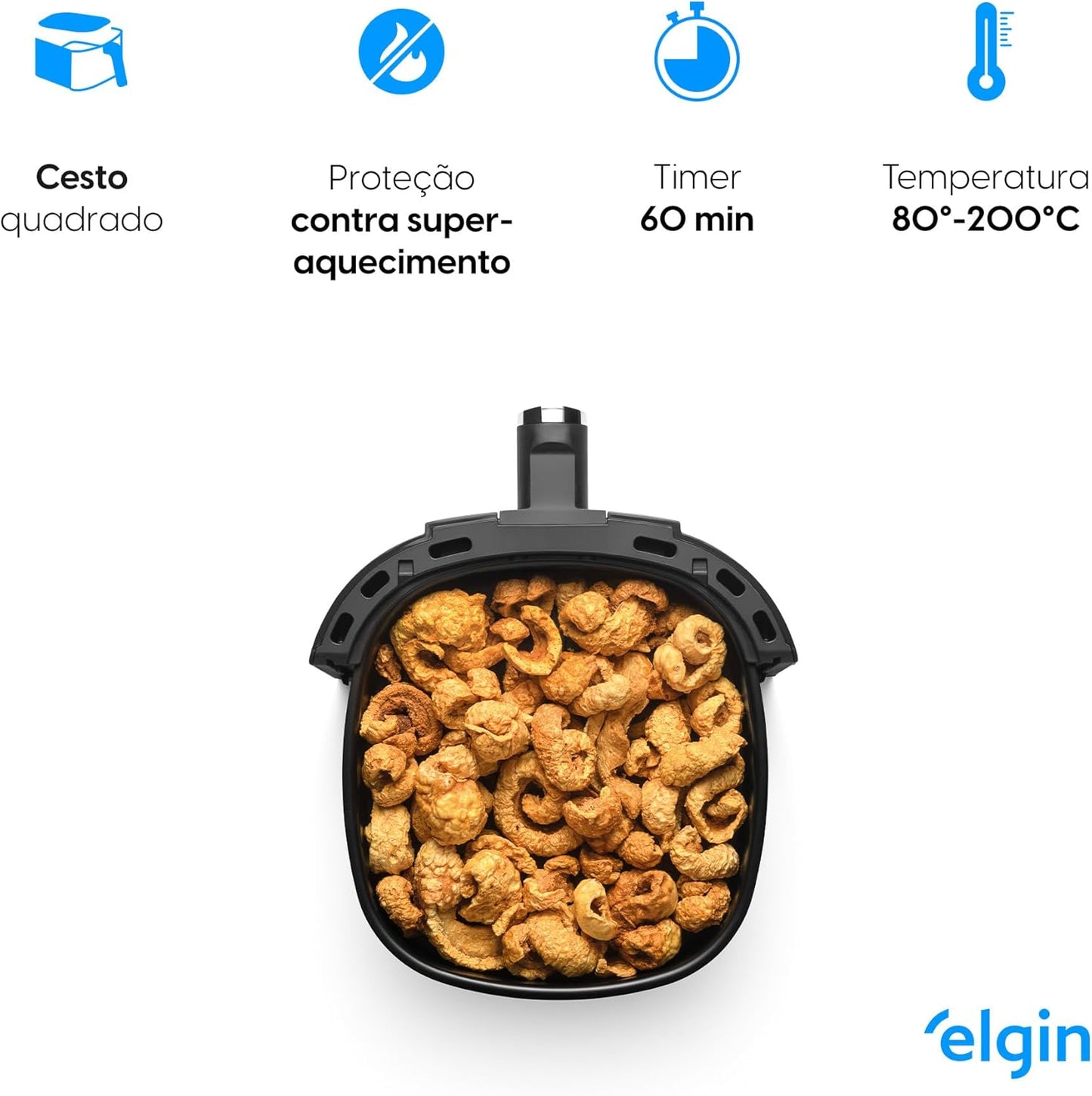Freidora eléctrica Elgin Start Fry de 3,5 litros - Freidora de aire