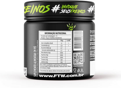 FTW Green Devil Pre-Entrenamiento - Energía Extrema - Frasco de 150 g