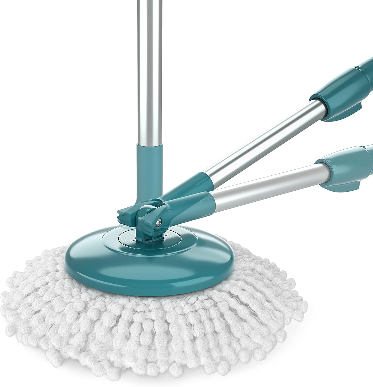 Mop Giratório Fit, Balde 8 litros, limpa, centrifuga, lava e seca, Flash Limp