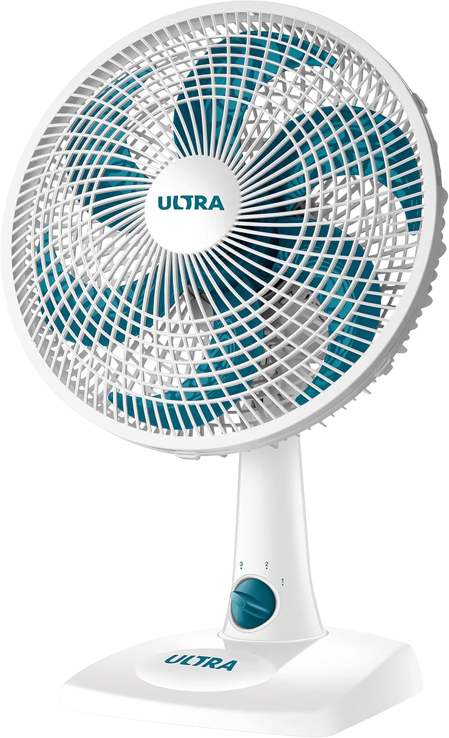 Ventilador de mesa 30cm, Ultra, 220V, Branco/Azul