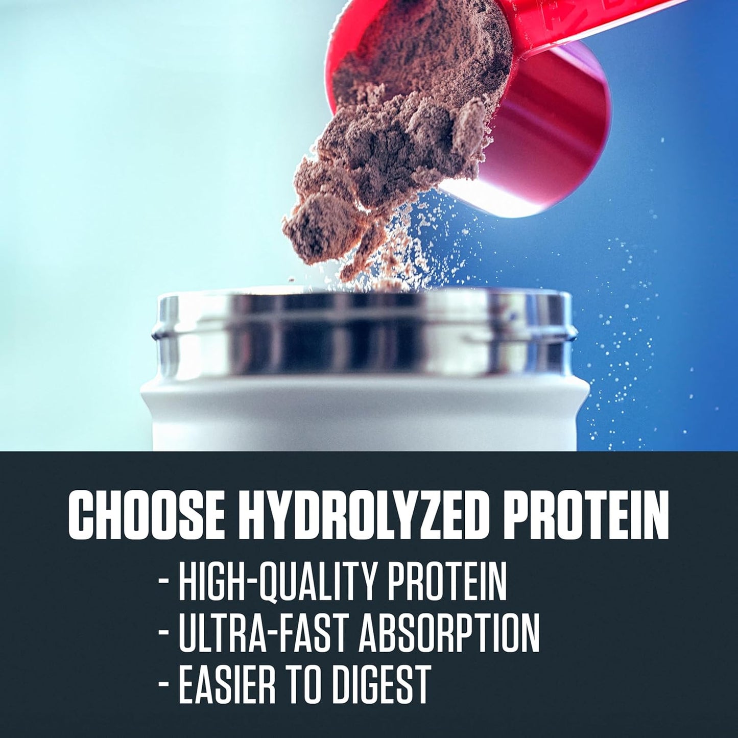 ISO 100-100% Hidrolyzed (640g), Morango (610g)